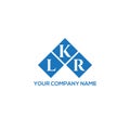 LKR letter logo design on WHITE background. LKR creative initials letter logo concept. LKR letter design.LKR letter logo design on