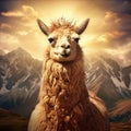 Llama Made With Generative AI illustration