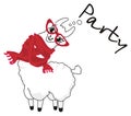 Llama say party