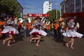 Llamerada dancers at the Oruro Carnival in Bolivia