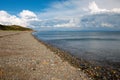 Beach in Cardigan Bay, Wales Royalty Free Stock Photo