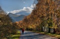 Llanberis In Autumn Royalty Free Stock Photo