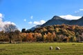 Llanberis In Autumn Royalty Free Stock Photo