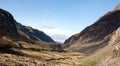 Llanberis Pass in Snowdonia North wales Royalty Free Stock Photo