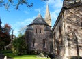 Llandaff Cathedral in Cardiff, Wales, UK