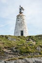 Llanddwyn lighthouse, North Wales Royalty Free Stock Photo