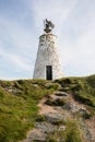 Llanddwyn lighthouse, North Wales Royalty Free Stock Photo