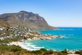 Llandudno beach and seaside town of Cape Town Royalty Free Stock Photo