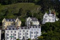 Llandudno, North Wales, UK 06/06/2015 editorial. View on hotels Royalty Free Stock Photo