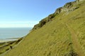 Llandudno west shore view of Great Orme Royalty Free Stock Photo