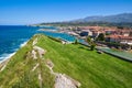 Llanes El Sablon beach in Asturias Spain