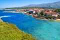 Llanes El Sablon beach in Asturias Spain Royalty Free Stock Photo