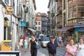 Llanes, Spain-Septembr 03,2016 Llanes, Asturias, Spain: People