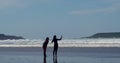 Llangennith, a great surfing beach on the Gower Peninsula South West Wales