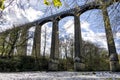 Llangollen Aquaduct, North Wales Royalty Free Stock Photo