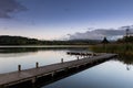 Llangors Lake, Brecon Beacons at Sunrise