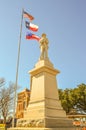 Confederate monument in Llano Texas Royalty Free Stock Photo