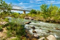 Llano Texas Bridge Royalty Free Stock Photo