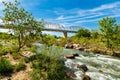 Llano Texas Bridge Royalty Free Stock Photo
