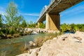 Llano Texas Bridge Royalty Free Stock Photo