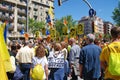 Llibertat Presos Politics march, Barcelona