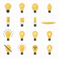 Llight Bulb Icons