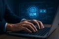 Llm ai artificial intelligence machine learning cloud computing technology data analytics automation future Royalty Free Stock Photo