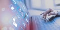 LLM Large Language Model Technology and Artificial Intelligence Applications on a Virtual Interface
