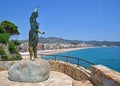Lloret de Mar,Costa Brava,Spain Royalty Free Stock Photo