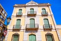 Lloret de Mar mediterranean facade in Costa Brava at Catalonia