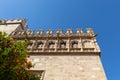 The Llotja de la Seda or Lonja de la Seda, Silk Exchange, Valencian Gothic-style civil building in Valencia, Spain