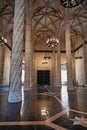 The Llotja de la Seda silk market interior, Valencia Royalty Free Stock Photo
