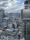 Lloyd building seen from 120 Fenchurch Street a popular attraction in London in 2023