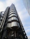 The Lloyd's building (sometimes known as the Inside-Out Building), London, United Kingdom