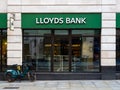Lloyds Bank in London Royalty Free Stock Photo