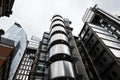 The Lloyds Building in London Financial Center