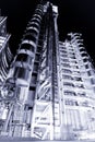 Lloys building at night Royalty Free Stock Photo
