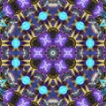 Illustration abstract kaleidoscope, art, wallpaper, design, and background