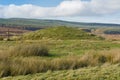 Bronze Age burial mound at Llyn Brenig reservoir Wales