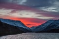 Llyn Padarn Sunrise Royalty Free Stock Photo