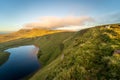 Llyn y Fan Fach lake in Brecon Beacons National Park, UK