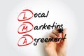 LMA - Local Marketing Agreement is a contract in which one company agrees to operate a radio or television station owned by