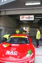 LMP Ferari team garage, SuperGT 2010