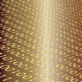 Units and zeros on metallic background Royalty Free Stock Photo