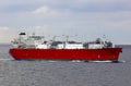 LNG carrier ship for natural g Royalty Free Stock Photo