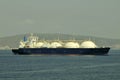 LNG carrier ship for natural gas Royalty Free Stock Photo