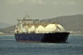 LNG ship for natural gas Royalty Free Stock Photo