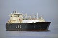 LNG ship for natural gas Royalty Free Stock Photo