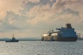 LNG TANKER Royalty Free Stock Photo