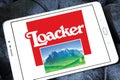 Loacker chocolate logo Royalty Free Stock Photo